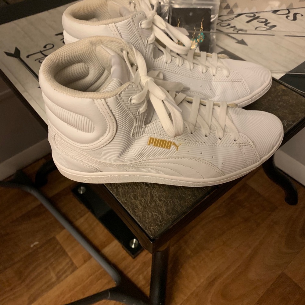 Puma high top woman shoes